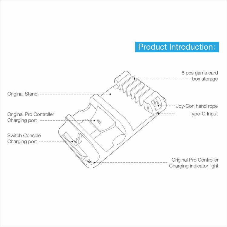DOBE Multifunction Charging Stand FOR SW TNS-871
