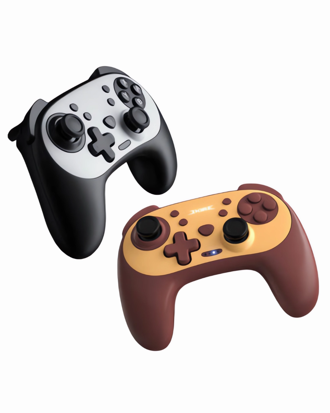 DOBE Panda Wireless Controller For Nintendo Switch - Brown TNS-2101