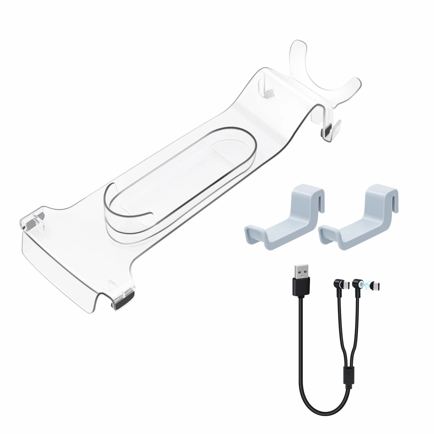 Dobe PS5 VR2 Stand Kit with Magnetic Fast Charging Cable TP5-2523