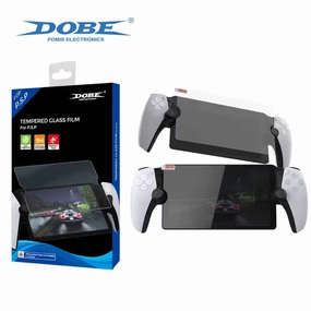 Dobe TP5-3576 Anti-Scratch HD Transparent Glass Film For PS5 Portal Screen