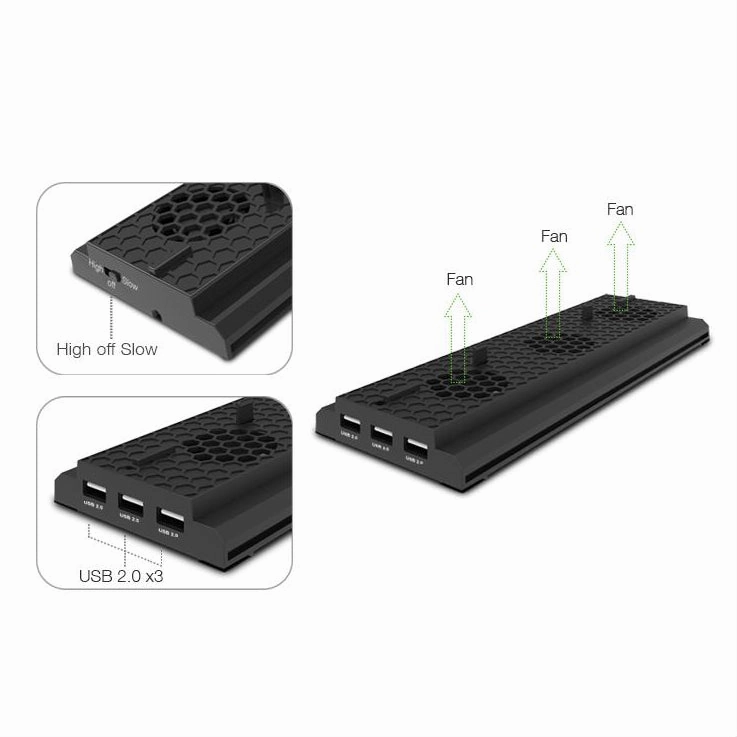 DOBE Xbox ONE X Cooling Stand TYX-1768