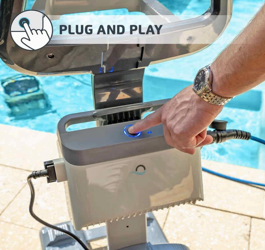 Dolphin Explorer E70 Robotic Pool Cleaner w/ Caddy