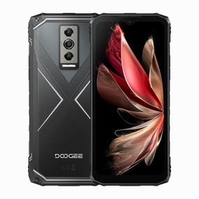 Doogee Blade10 Pro Rugged, 6GB 10GB & 256GB, 6.5Inch, 5150Mah, Silver Cell Phone