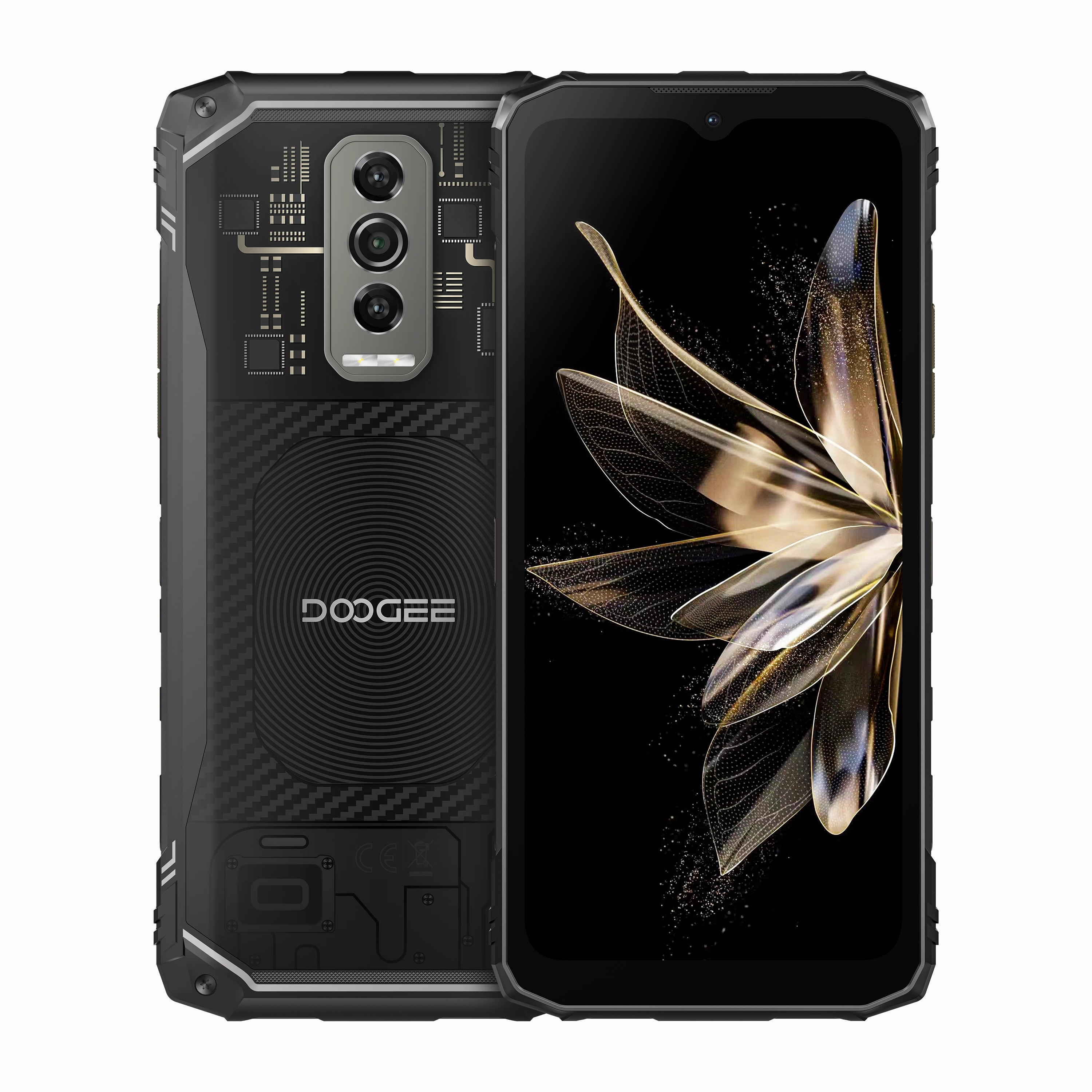 Doogee Blade10 Ultra Rugged, 8GB 12GB & 256GB, 6.5Inch, 5150Mah, Black Cell Phone