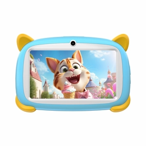 DOOGEE U7 Kids Tablet, 32GB, Blue cheap tablets, tablet for kids