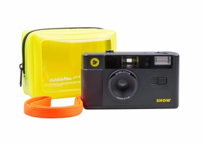 Dubblefilm SHOW 35mm Film Camera - Black mirrorless camera