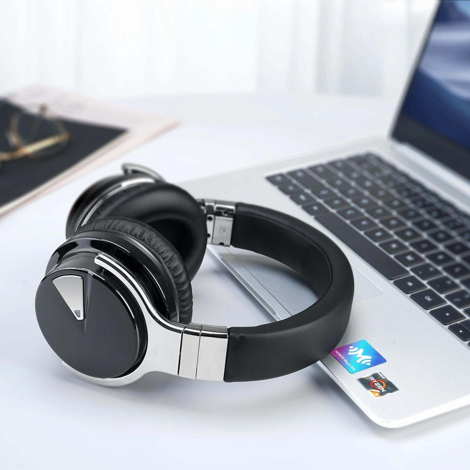 E7 Active Noise Cancelling Bluetooth Over-ear Headphones