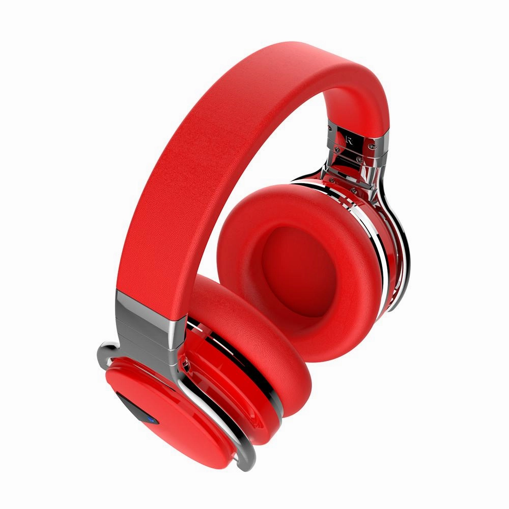 E7 Active Noise Cancelling Wireless Bluetooth Over-ear HeadphonesRed