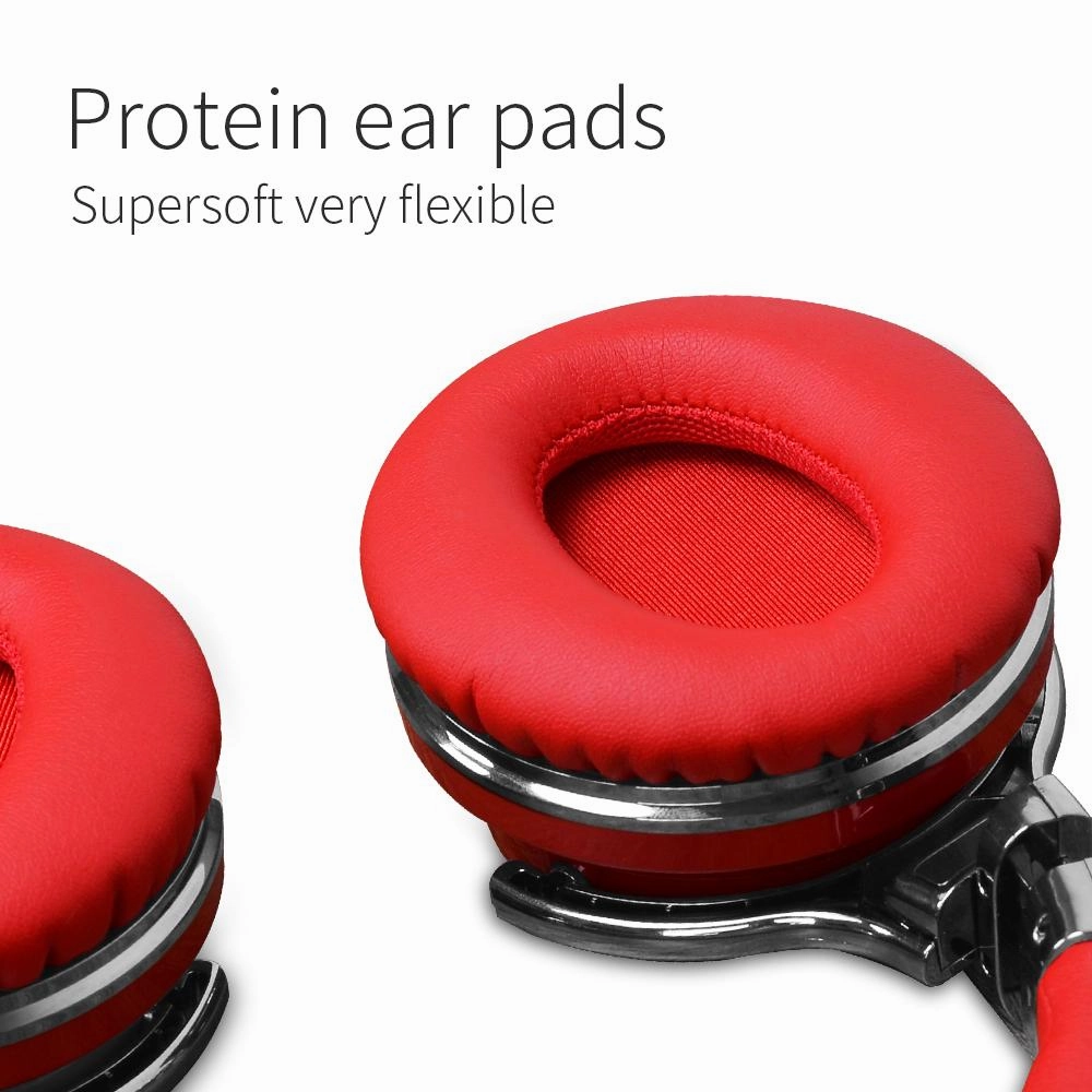 E7 Active Noise Cancelling Wireless Bluetooth Over-ear HeadphonesRed
