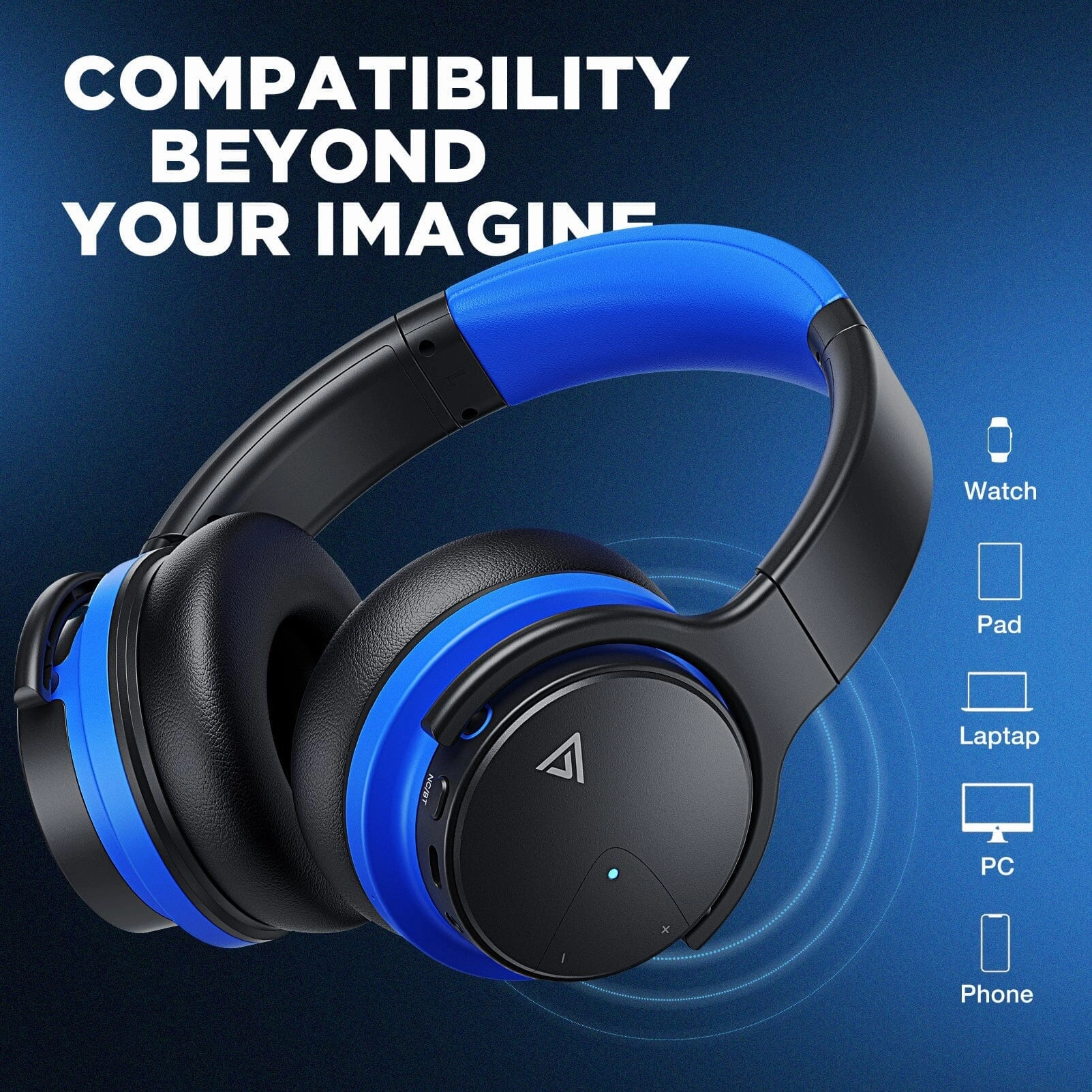 E7 Basic B Active Noise Cancelling Headphones Bluetooth Headphones Wireless Headphones