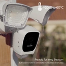 Eco4life 1080p HD WiFi Surveillance Floodlight Camera - SC-RIPC-3001
