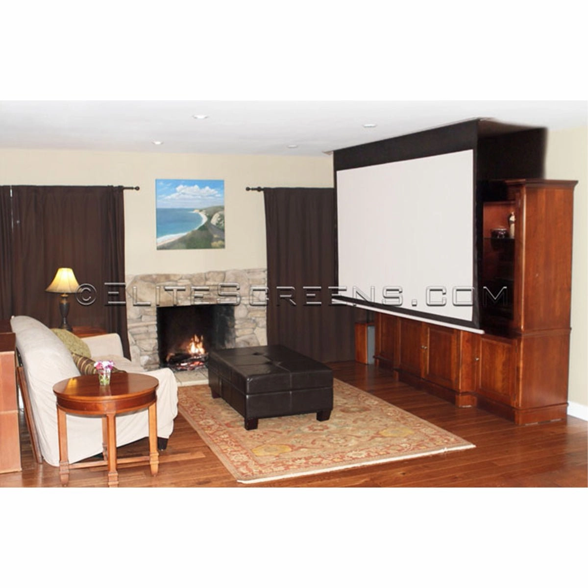 Elite Screens Evanesce Series