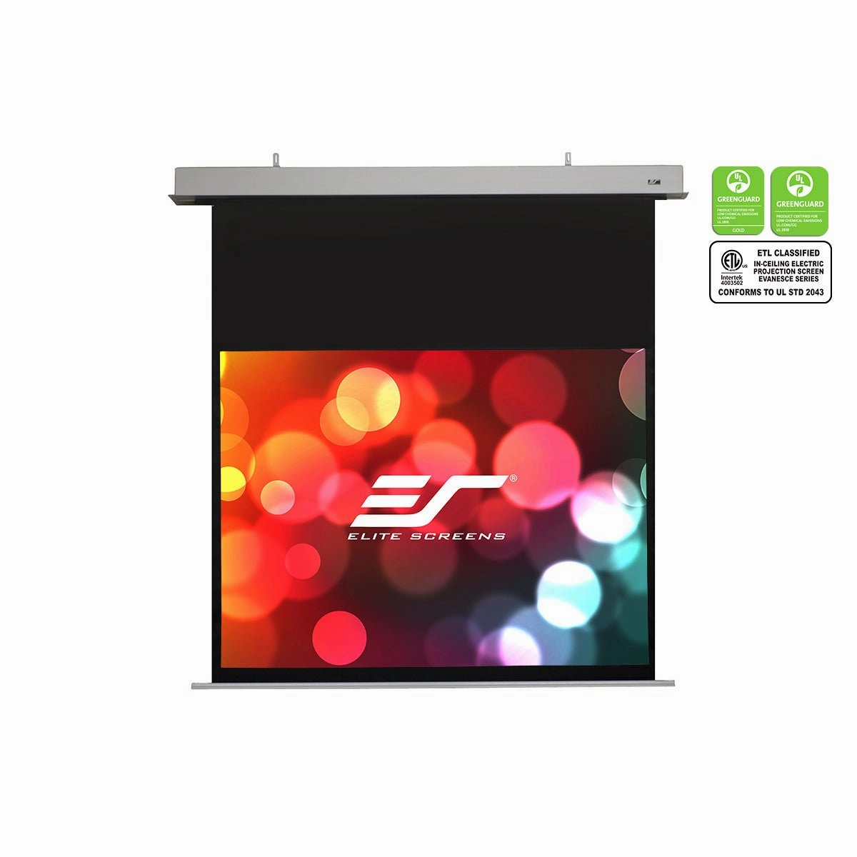 Elite Screens Evanesce Series inflatable cinema screen,surround sound system for tv