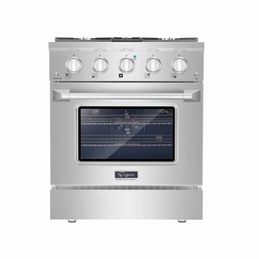 Empava 30 in. Pro-Style Slide-In Single Oven Gas Range 30GR07