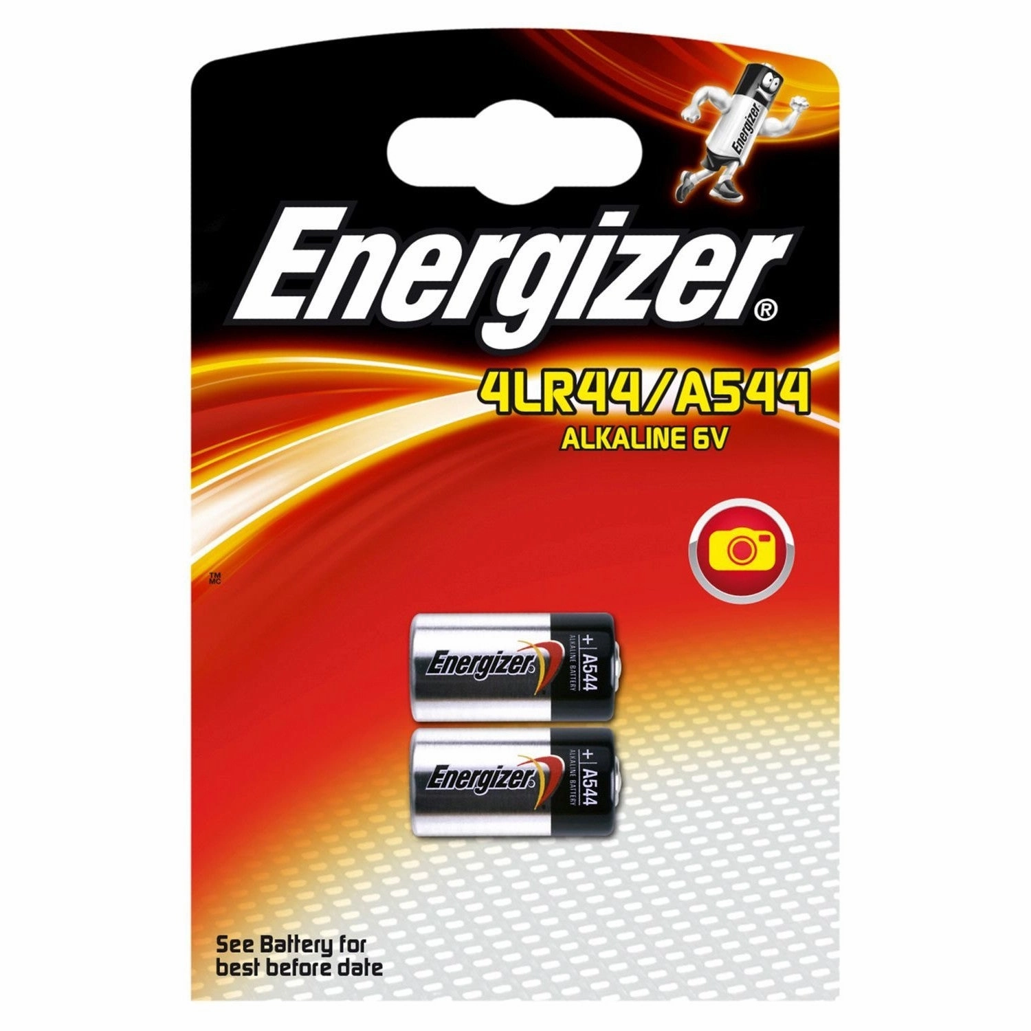 Energizer 4LR44 2-pack camera