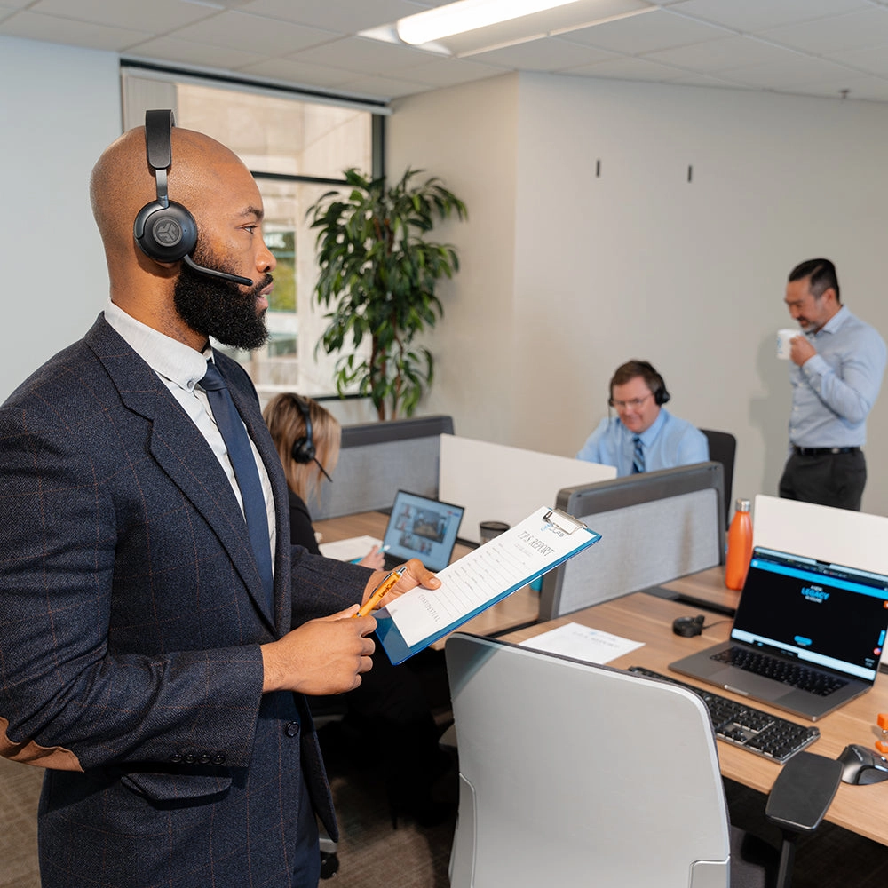 Epic WorkANC Wireless On-Ear HeadsetBlack