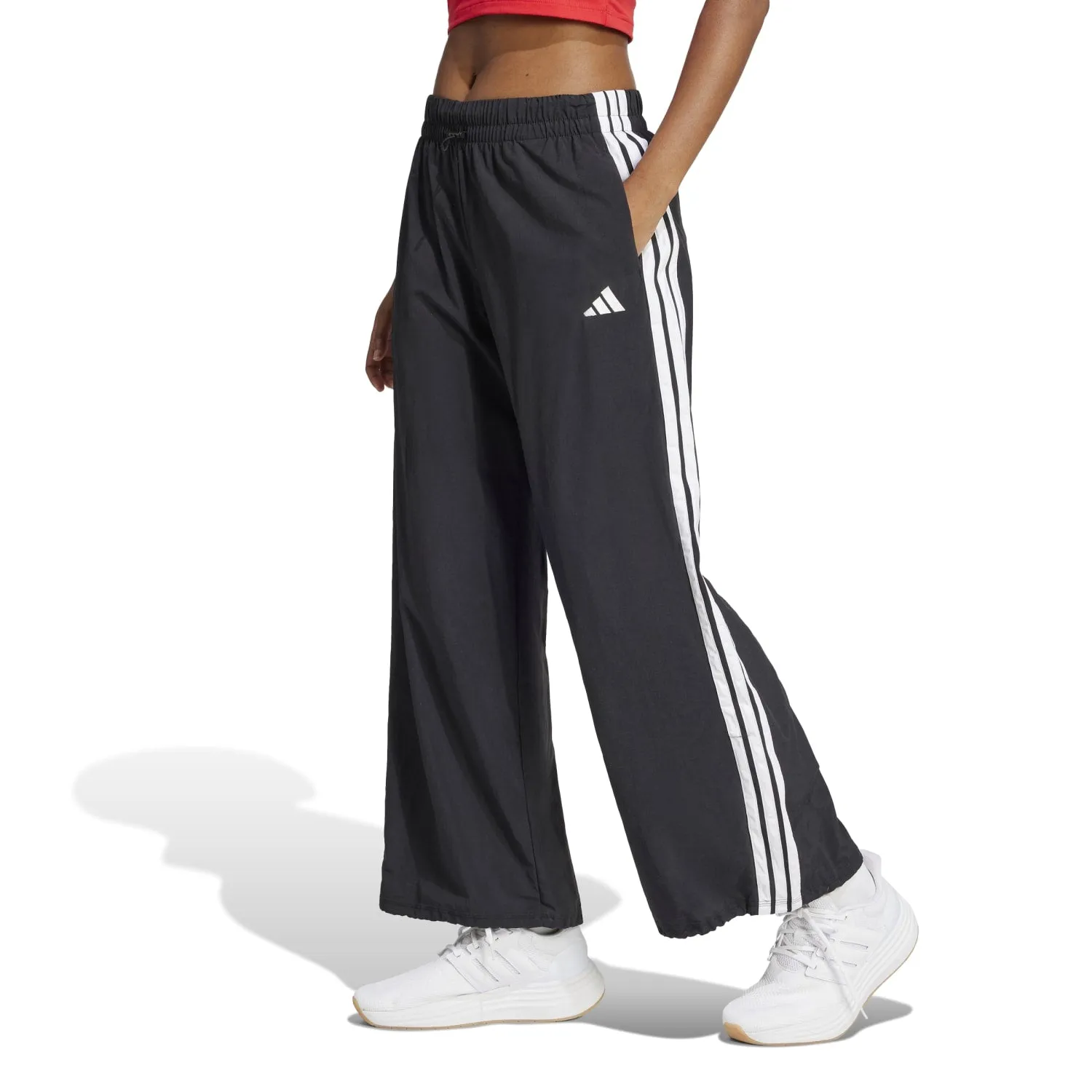 Essentials 3-Stripe Parachute Pant - Womens Clothing_Adidas