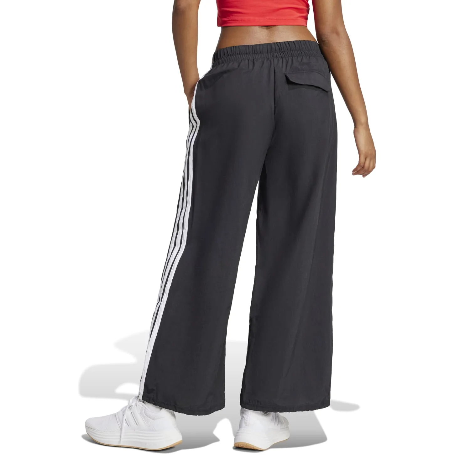 Essentials 3-Stripe Parachute Pant - Womens Clothing_Adidas