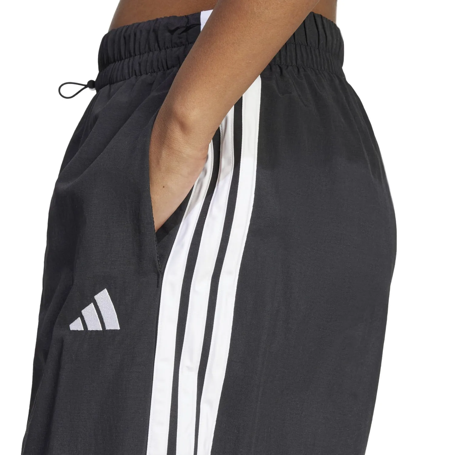 Essentials 3-Stripe Parachute Pant - Womens Clothing_Adidas