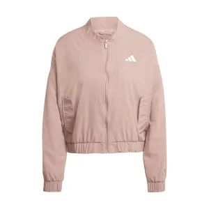 Essentials 3-Stripe Woven Bomber Jacket - Womens Clothing_Adidas