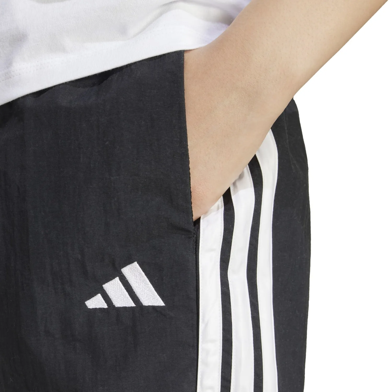 Essentials 3-Stripe Woven Short - Womens Clothing_Adidas
