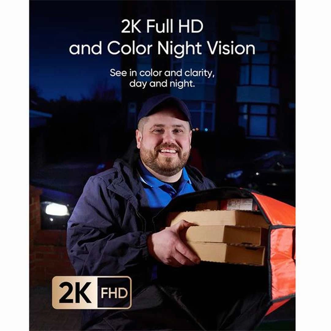 Eufy E340 Video Doorbell 2K Dual Camera with Night Vision | E8214311