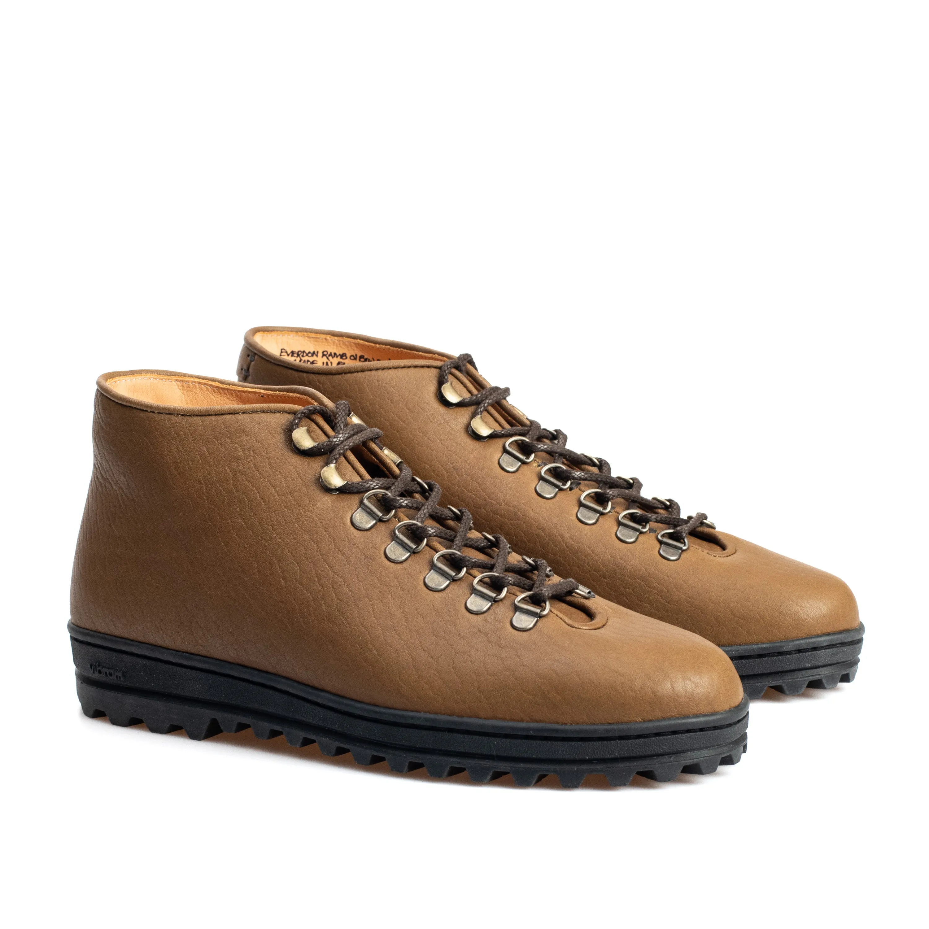 Everdon 'Rambler' Wholecut Mid - Olive Oil Tan Horween Buffalo