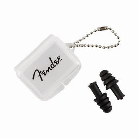 FENDER 0990542000 Musician Series Ear Plugs, Black studio headphones, open back headphones