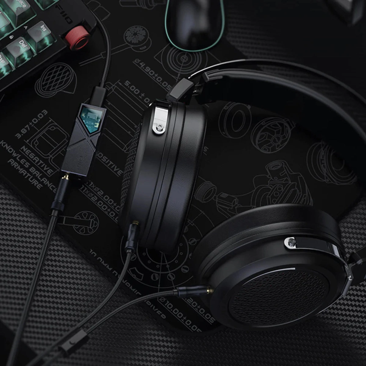 FiiO JT1 Over Ear Headphones