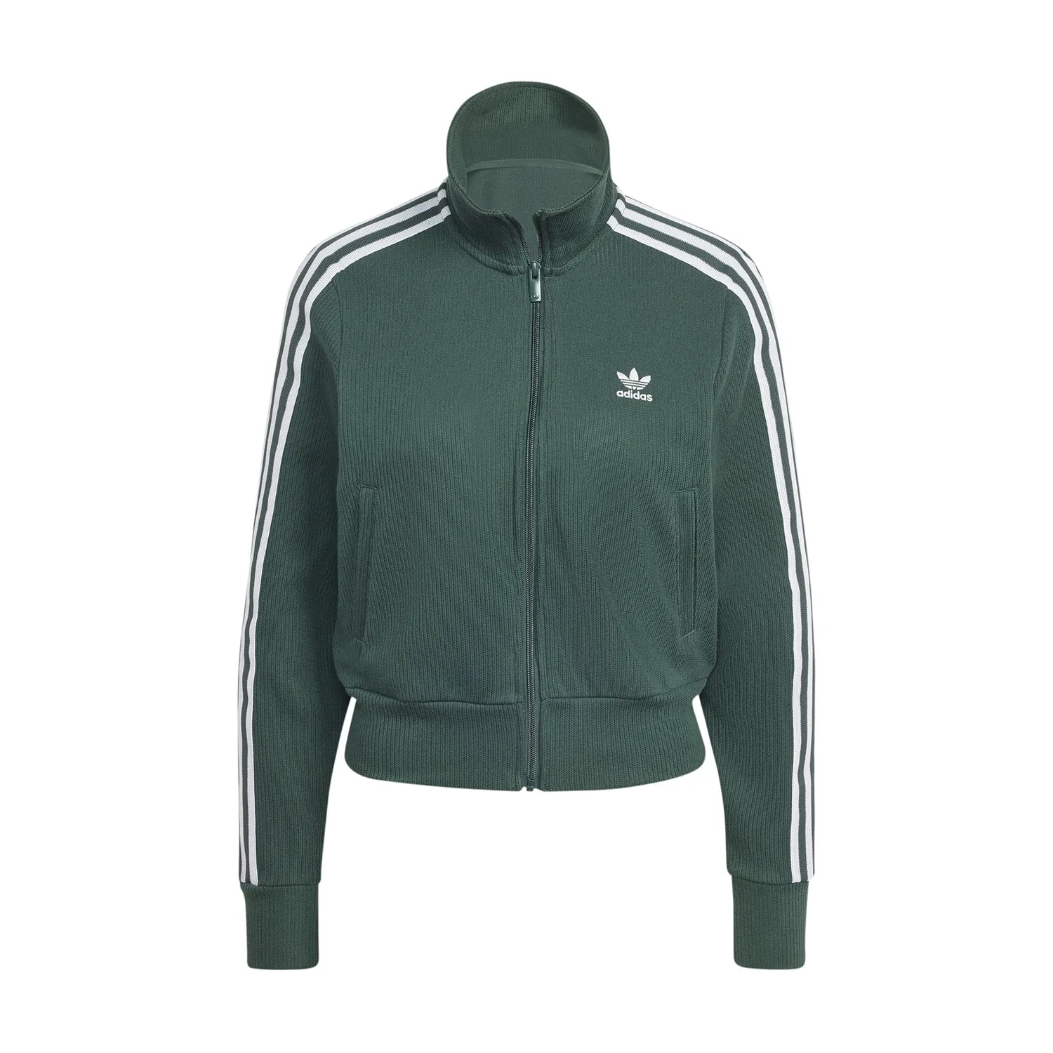 Firebird Knitted Pinstipe Track Jacket - Womens Clothing_Adidas