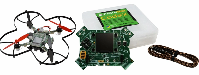 Firia Labs CodeAIR Fly with Python Kit (2 Options)