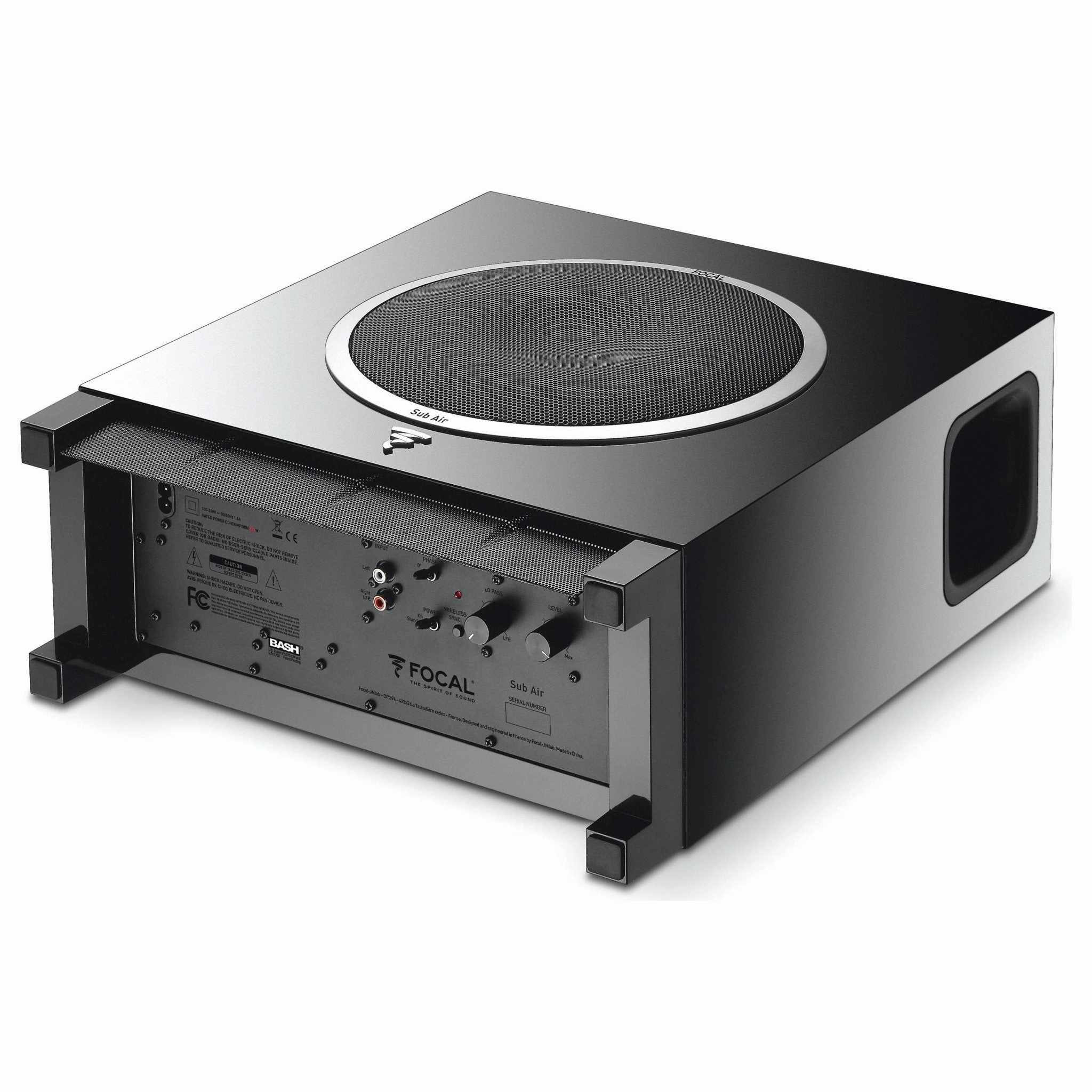 Focal Sub Air Compact - Thin - Wall Mountable Powered Subwoofer