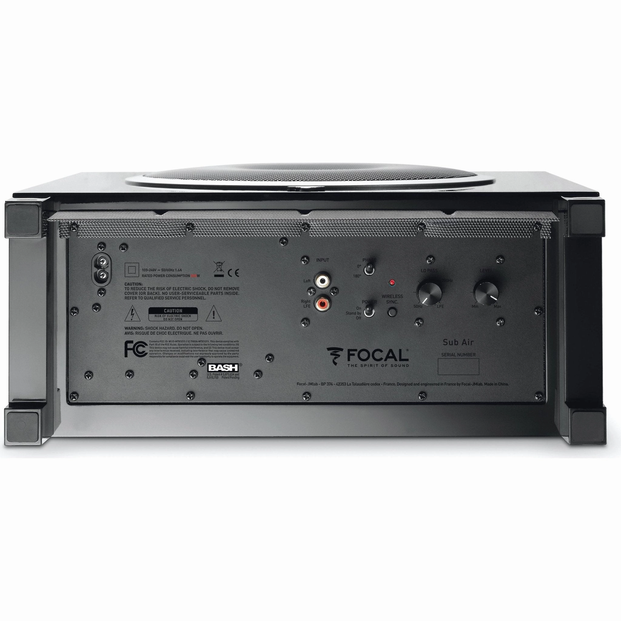 Focal Sub Air Compact - Thin - Wall Mountable Powered Subwoofer