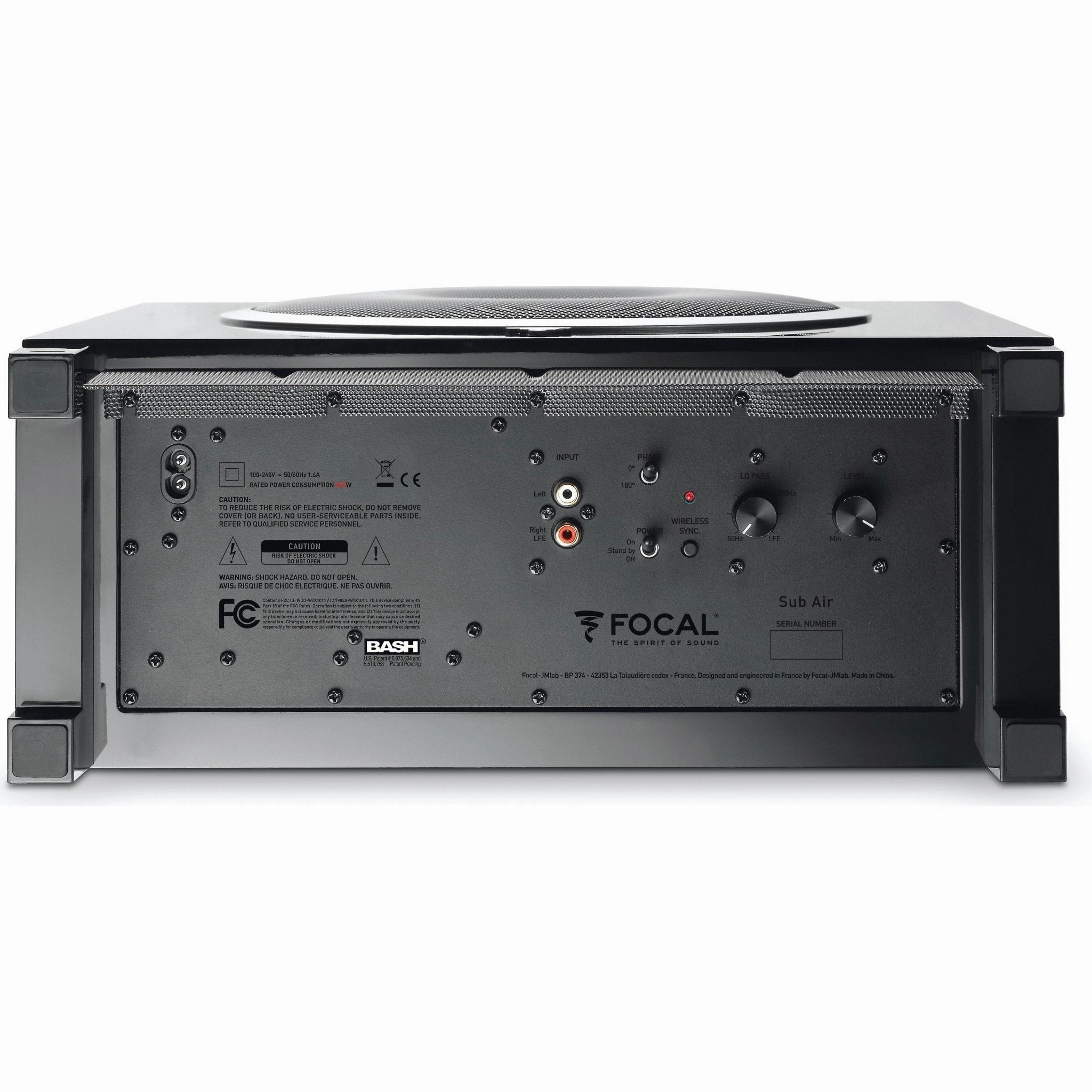 Focal Sub Air Compact - Thin - Wall Mountable Powered Subwoofer