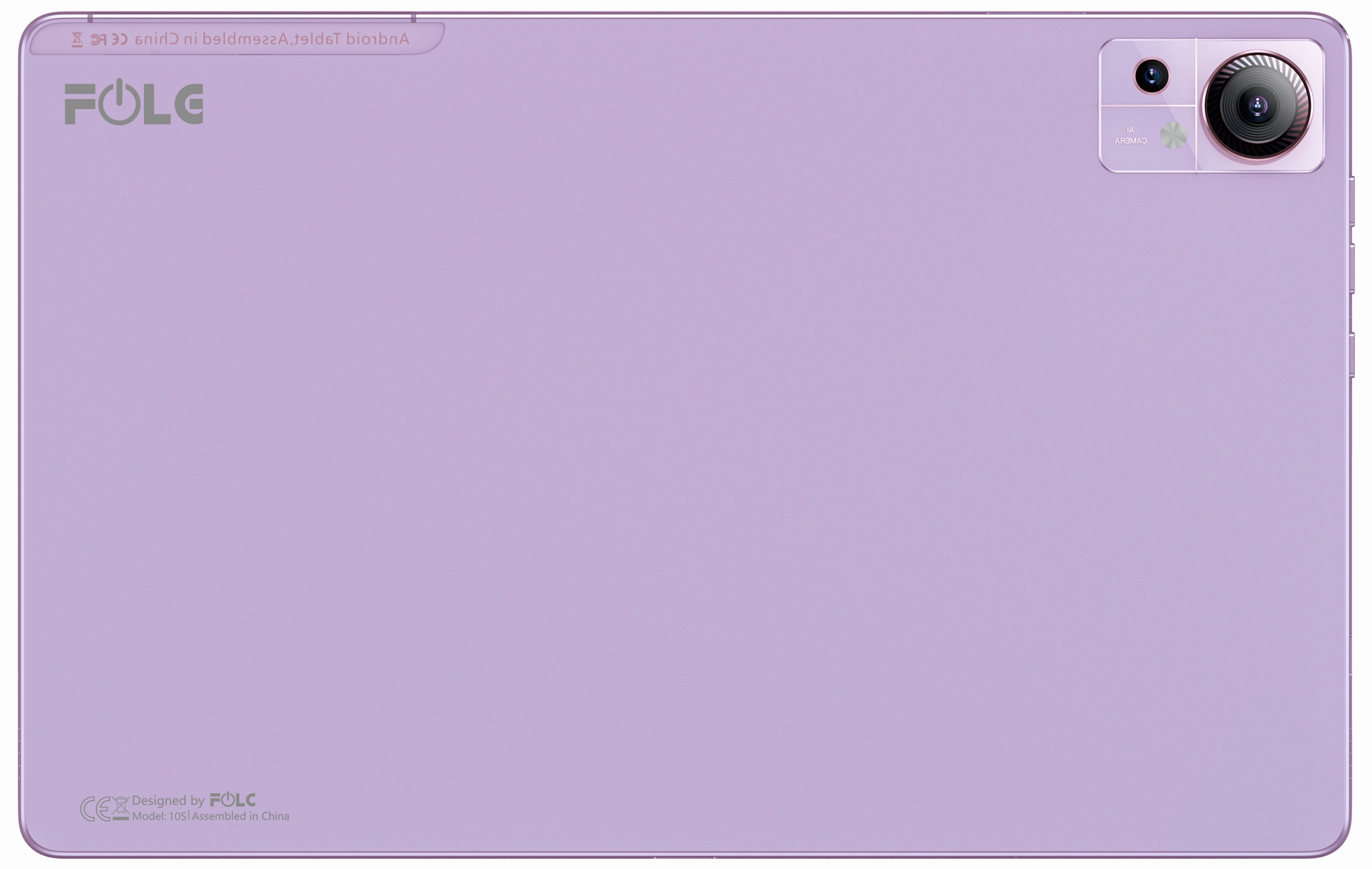 FOLG Tab 10S, 4 8GB & 128GB, 6580Mah, 10.1Inch, Purple