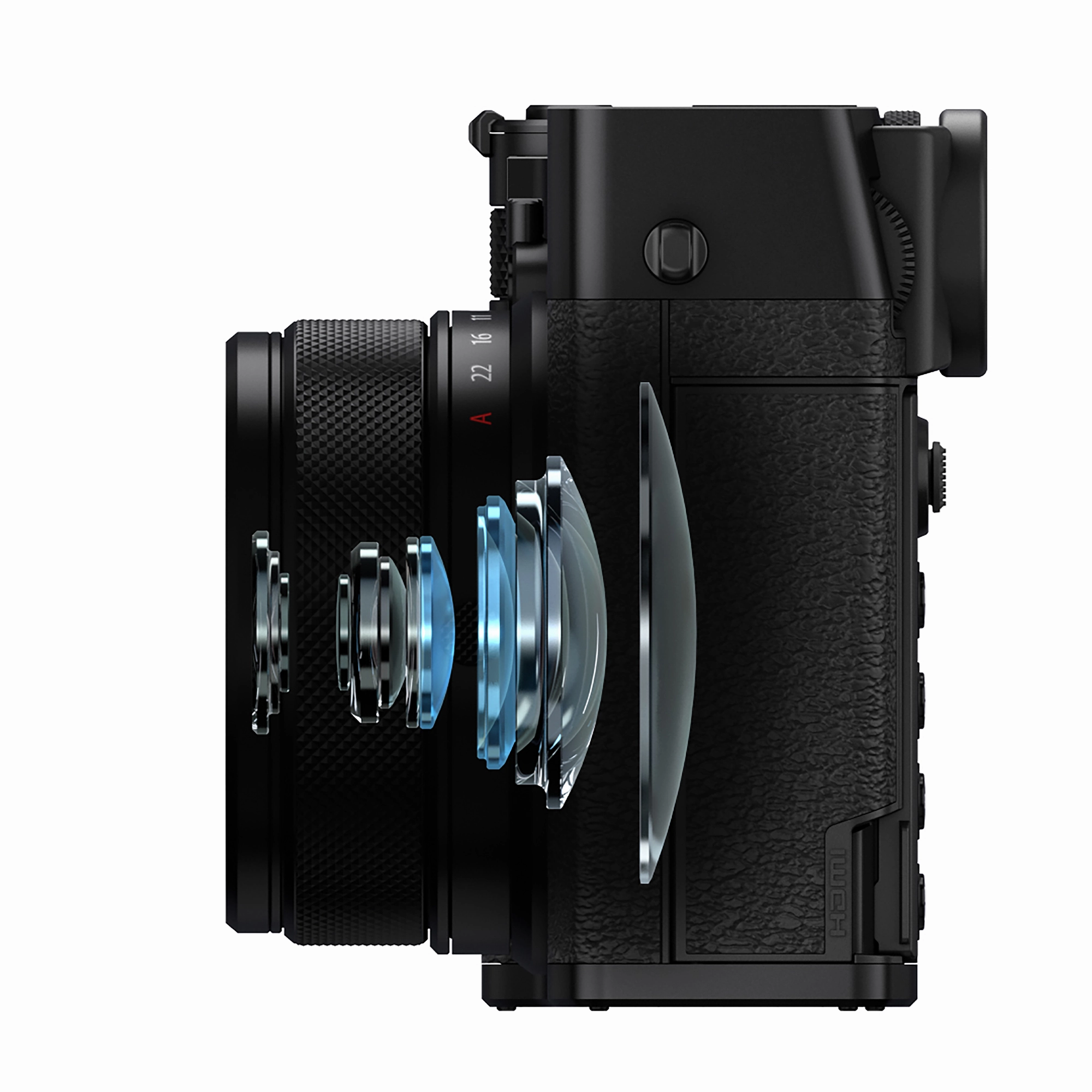 Fujifilm GFX 100RF Mirrorless Camera - Black