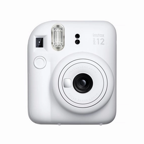 Fujifilm Instax Mini 12 Instant Camera - Clay White mirrorless camera