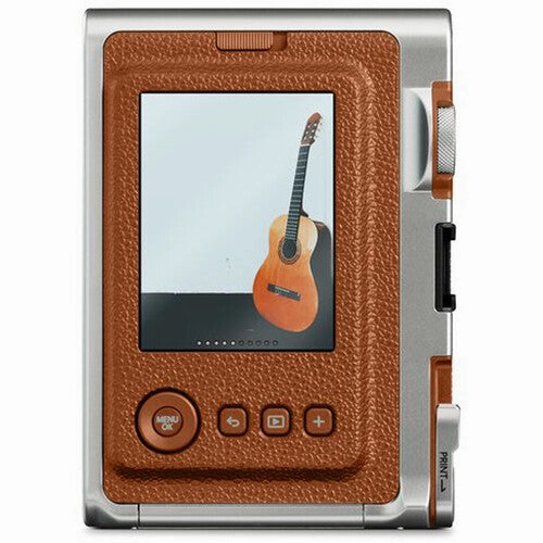 Fujifilm Instax Mini EVO Instant Camera - Brown