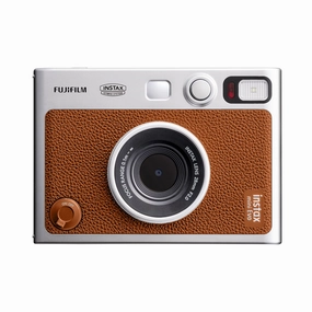 Fujifilm Instax Mini EVO Instant Camera - Brown mirrorless camera