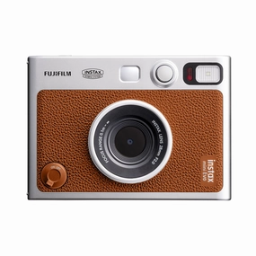 Fujifilm Instax Mini EVO Instant Camera - Brown dslr camera