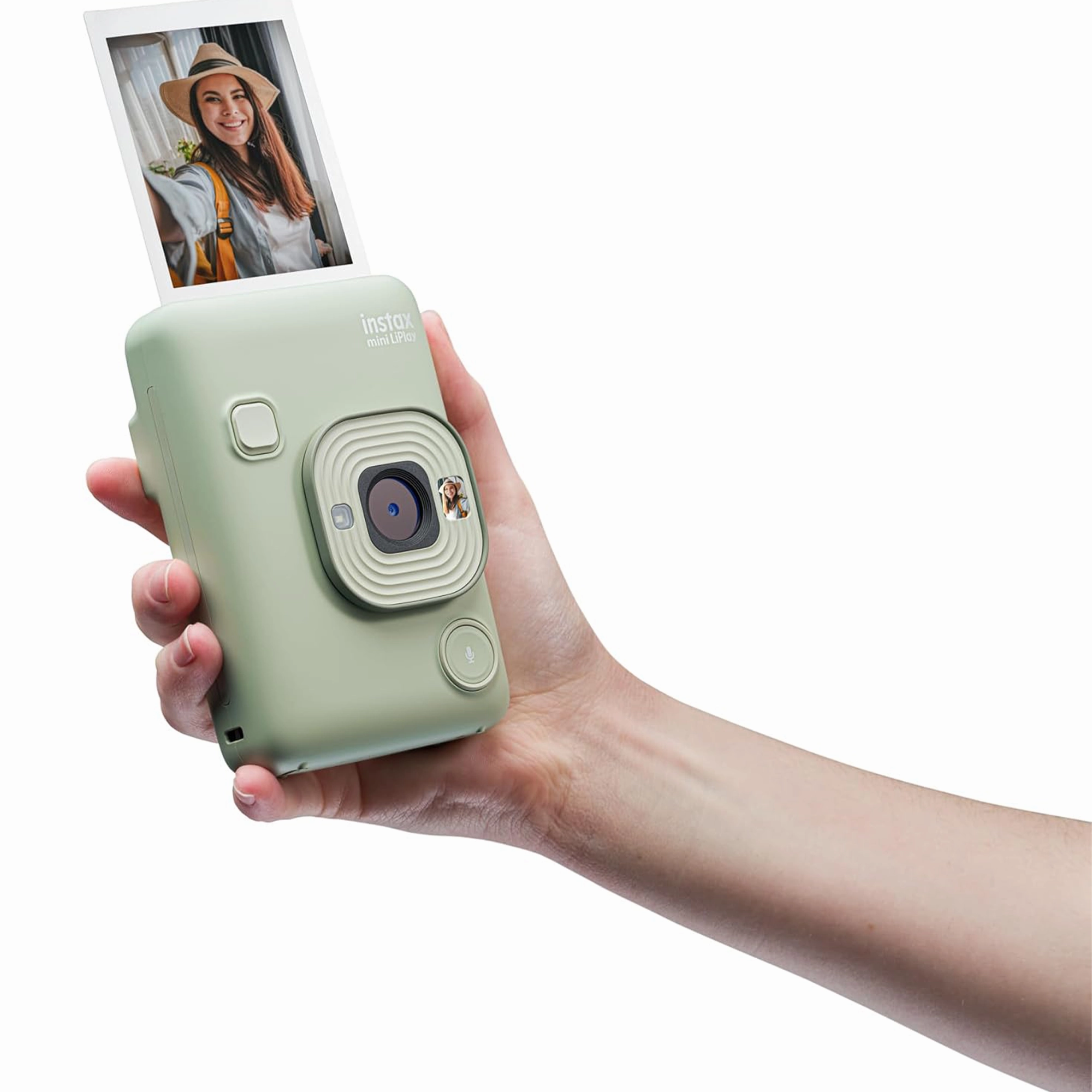 Fujifilm Instax Mini Liplay Hybrid Instant Camera - Matcha Green