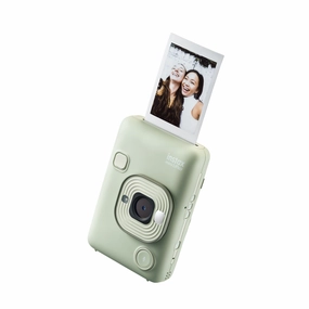 Fujifilm Instax Mini Liplay Hybrid Instant Camera - Matcha Green mirrorless camera