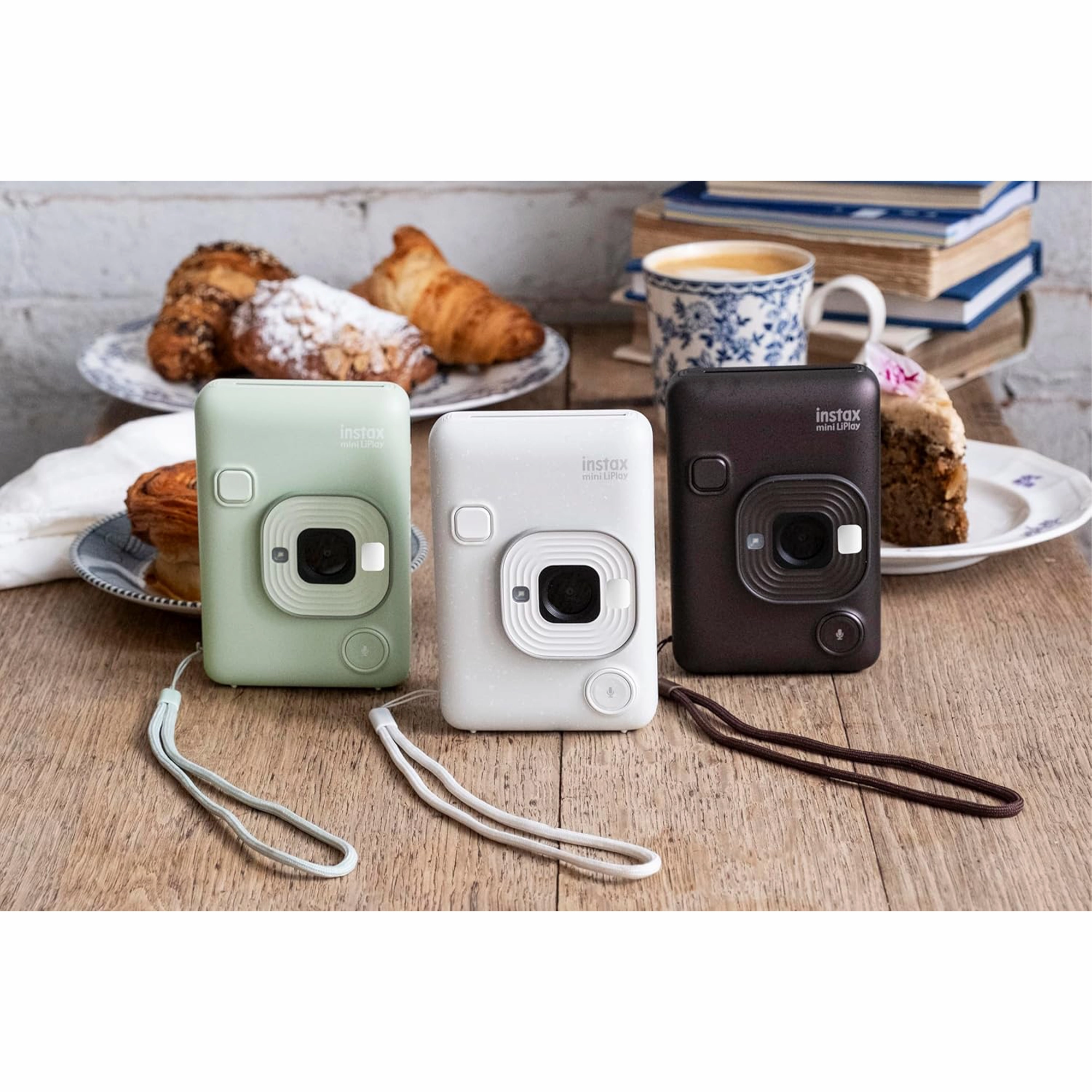 Fujifilm Instax Mini Liplay Hybrid Instant Camera - Matcha Green