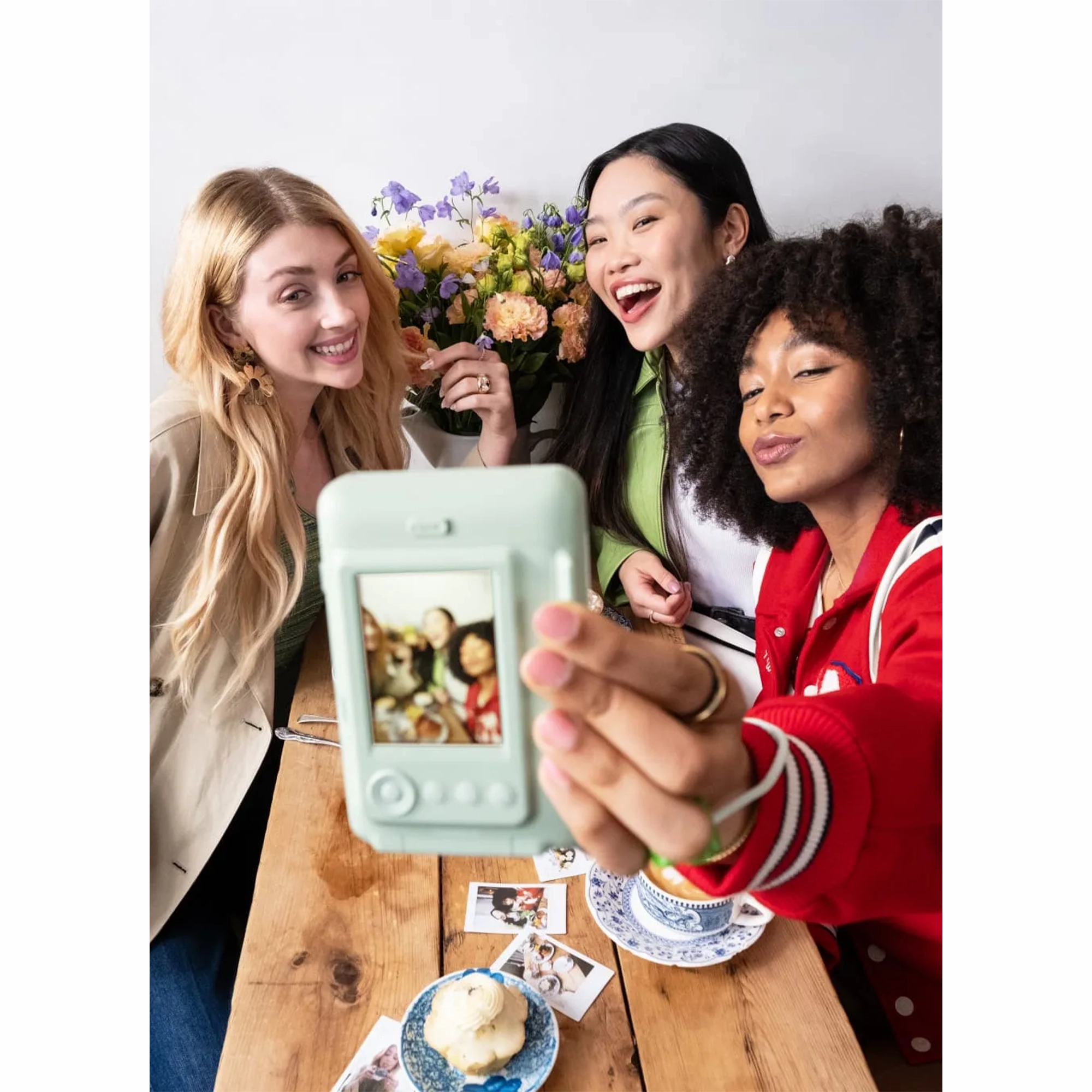 Fujifilm Instax Mini Liplay Hybrid Instant Camera - Matcha Green