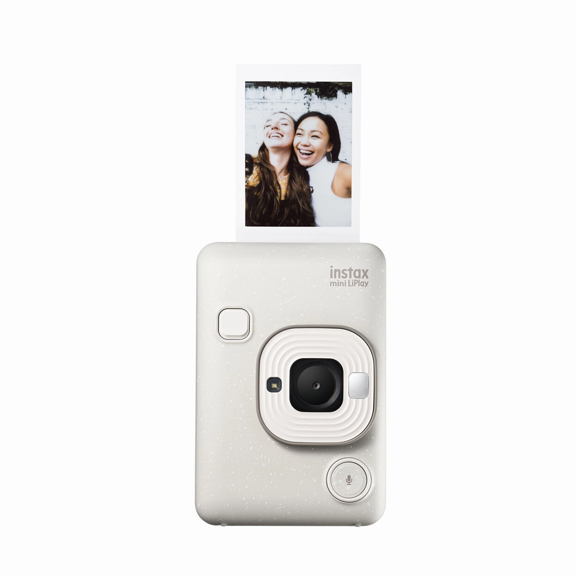 Fujifilm Instax Mini Liplay Hybrid Instant Camera - Misty White