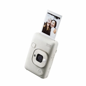 Fujifilm Instax Mini Liplay Hybrid Instant Camera - Misty White mirrorless camera