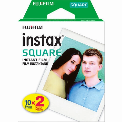 Fujifilm Instax Square Color Instant Film - 2 Pack mirrorless camera