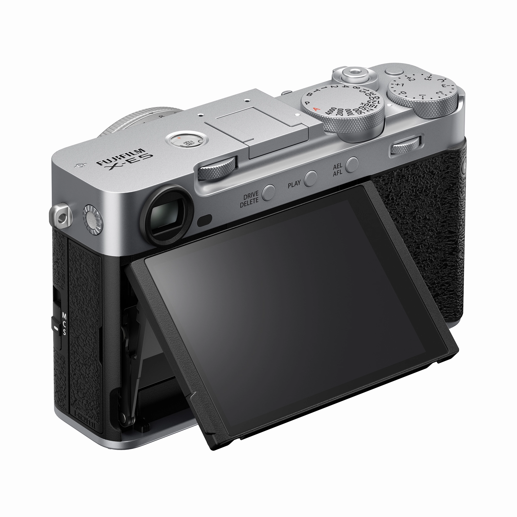 Fujifilm X-E5 Mirrorless Camera with XF 23mm f/2.8 R WR Lens - Silver