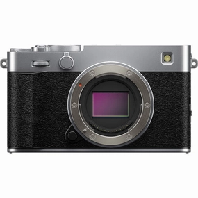 FUJIFILM X-E5 Mirrorless Digital Camera Body - Silver portrait photography