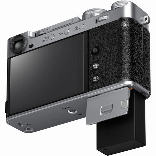 FUJIFILM X-E5 Mirrorless Digital Camera Body - Silver with XF 23mm f/2.8 Lens